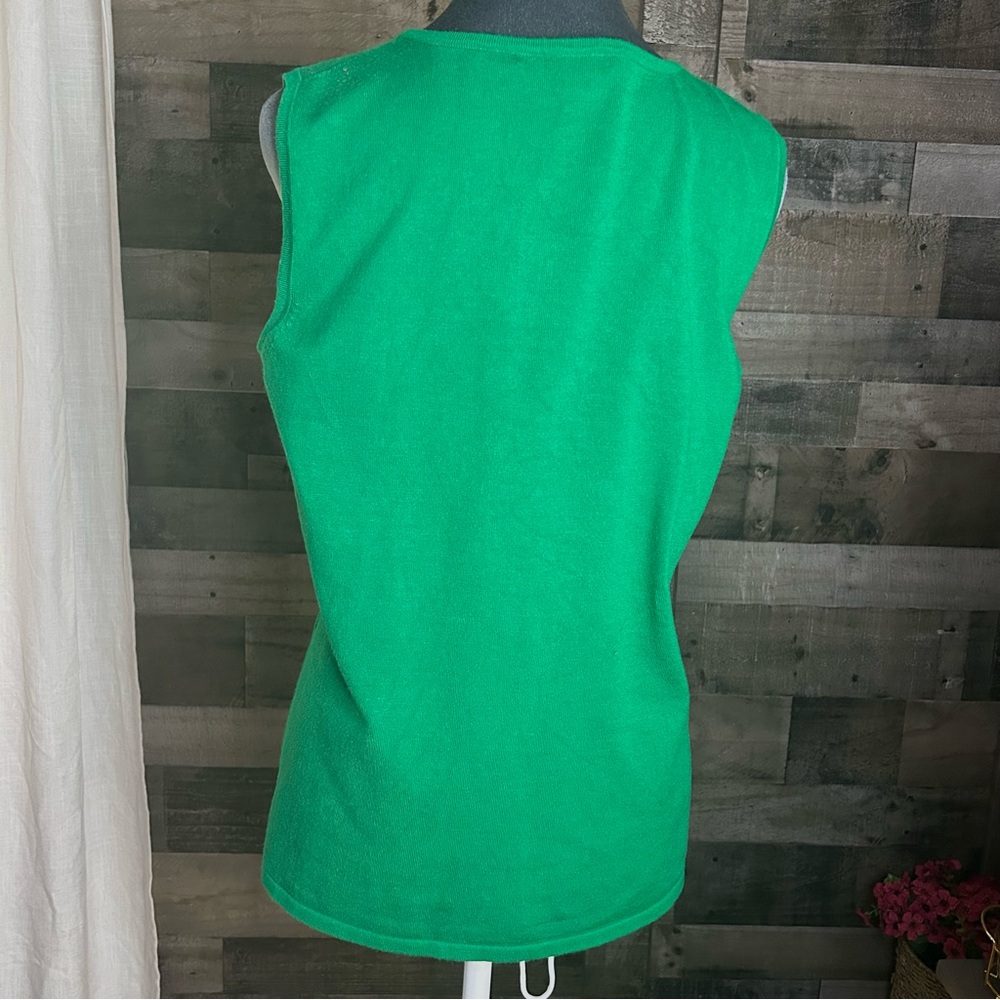 Cable & Gauge Green Tank Top - Picture 4 of 7